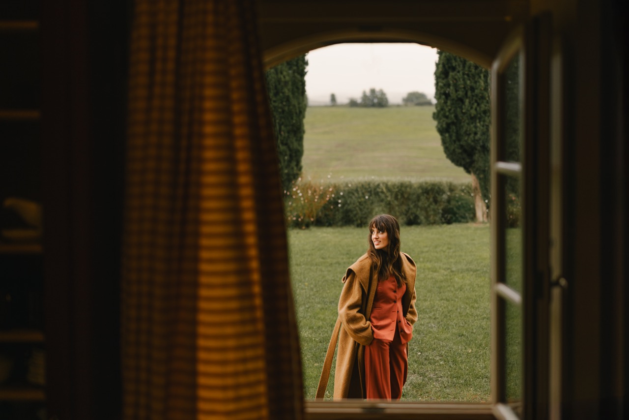 On the grounds at Rosewood